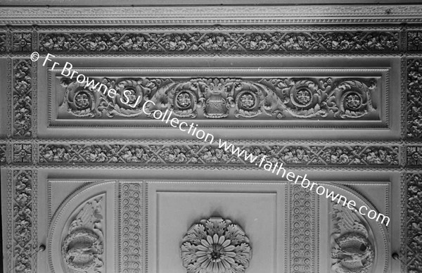 SOME DETAILS OF CEILING IN CONFERENCE ROOM FORMERLY DINNING ROOM